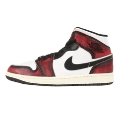 NIKE ナイキ サイズ:28.0cm AIR JORDAN 1 MID SE WEAR AWAY DV9565-006 エアジョーダン1 ミッド ウェア アウェイ ブラック インフラレッド23 US10 ミドルカット スニーカー シューズ 靴【メンズ】