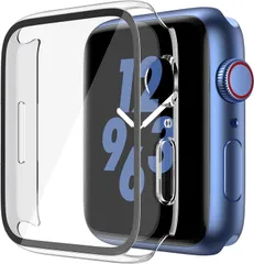 【在庫セール】アップルウォッチ用 42mm ケース ケース 一体型 新デザイン 10 超薄型 Series PC+ガラス素材 Series 対応 (2025) Apple Watch Watch カバー Apple 全面保護 11 高透過率 用 装着簡単 傷防