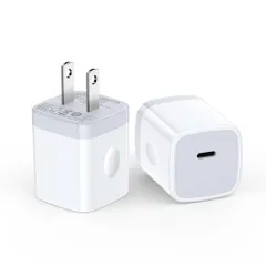 急速充電器iPhone16充電器純正20WUSB-C電源アダプタ2個セット/小型/PD3.0対応/PSE認証/軽量HootekACアダプターType-CUSBコンセントタイプCアダプターiPhone