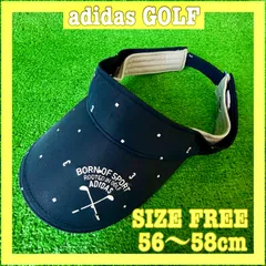 adidas GOLF アディダスゴルフ 速乾性 ドット柄 サンバイザー F