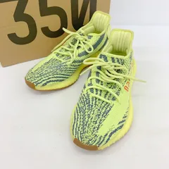adidas アディダス カニエウエスト スニーカー シューズ YEEZY BOOST 350 V2 イージーブースト メンズ 27cm イエロー 靴 DF16982■
