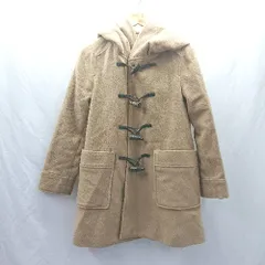 ◇ ⊇ UNITED ARROWS ユナイテッドアローズ ウール混合 長袖 コート サイズ36 キャメル レディース E  【1503060044490】