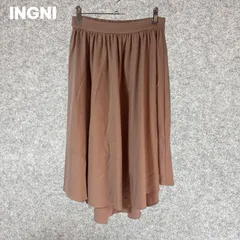 INGNI　ピンク フレアスカート ひざ丈 Mサイズ