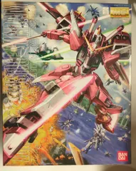 MG ジャスティスムガンダム & インフィニットジャスティスガンダムセット 1/100 MG インフィニットジャスティスガンダム(機動戦士ガンダムSEED