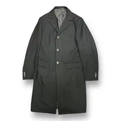 JIL SANDER ウール ヘリンボーン 3B チェスターコート ジルサンダー 100101 M200810 ブラック系 48  52032Aのサムネイル