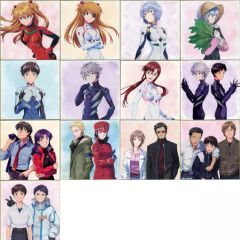 [중고] 종이 제품 전 13 종 세트 그려 내린 색 종이 색상 이거 [이치 반 쿠지 에반게리온 EVANGELION HEROINES] G상