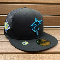 限定 NEWERA ニューエラ 59FIFTY スプリングトレーニング メッシュキャップ Marlins マーリンズ