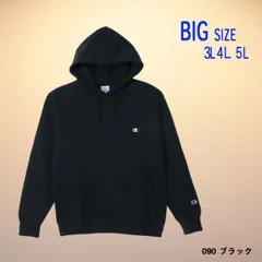 種類6：ブラック/5L チャンピオン champion ビッグサイズ パーカー スウェット 3L 4L 5L C3-Y136L