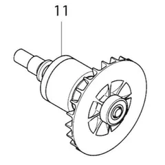 マキタ makita 18V 充電式４モードインパクトドライバ TP141DZ 用 ロータ 619292-6 部品 修理 補修 パーツ 建築 建設 大工 内装 造作 DIYのサムネイル