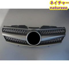 ベンツ 現行ルックグリルR230SL500SL600ガーニッシュ マットブラック