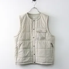 未使用 ノースフェイス THE NORTH FACE NY82330 Meadow Warm Vest ウォームベスト M｜ベージュ 羽織り アウター 【2400014595314】
