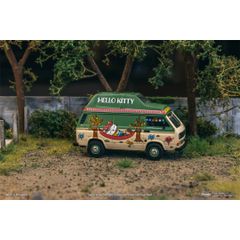 Tarmac Works（ターマックワークス）1/64 Volkswagen T3 Van Hello Kitty Camping T64S-001-HK