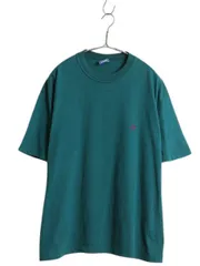 【お得なクーポン配布中!】 80s USA製 チャンピオン 半袖 Tシャツ メンズ M / ヴィンテージ 100% コットン カットソー トップス ワンポイント 目付き シンプル 青タグ