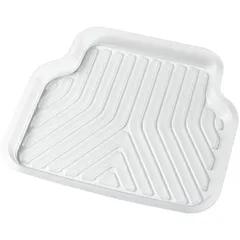 ボンフォーム(BONFORM) カーマット 3D 防水 バケット クリア リヤ1枚 50x45cm 普通車用 6279-08CL フロアマット 1