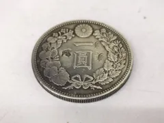 明治11年　一圓銀貨修正品 明治11年 一圓銀貨修正品