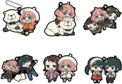 【中古】キーホルダー 全6種セット 「SPY×FAMILY ラバーマスコット バディコレ vol.2」