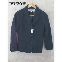 ■ NATURAL BEAUTY BASIC ナチュラルビューティーベーシック 長袖 ジャケット サイズS ネイビー系 レディース 【中古】 【1002802543104】