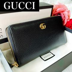 極美品✨グッチ 長財布 GGマーモント ラウン ファスナー 黒 シュリンクレザー FQDzqWrUN7rcKHsU7vyk6B.jpg@jpg