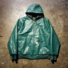 Carhartt WIP  2025 NEW YEAR ACTIVE JACKET L カーハートWIP アクティブジャケット リバーシブル フェイクレザー キルティング a251043-24f-3caxx