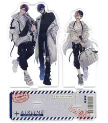 【中古】アクリルスタンド・アクリルパネル 東ヶ崎侑也＆東ヶ崎智也＆高雛なつお アクリルスタンドセット 「つよがりオメガは僕らの番」