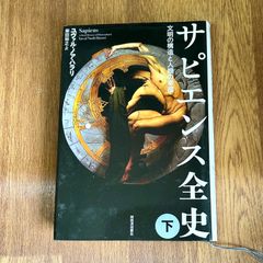 サピエンス全史 文明の構造と人類の幸福 下巻のみ 河出書房新社 Sapiens A Bricfliston of Humankind Yuval Noah Harari ユヴァル・ノアハラリ 柴田裕之訳