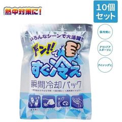 保冷剤 冷却グッズ 10個セット 氷 瞬間冷却パック 猛暑対策 氷のう 冷たい 氷嚢 携帯用 叩く瞬間冷却剤 アイシング 冷却パック 速攻 瞬間 アイスパック アイス