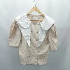 【美品】ガスヴァンサントみたいに蒼い　BANKボリュームチュニック　ベージュ 2025年最新】ガスヴァンサントみたいに蒼いの人気アイテム