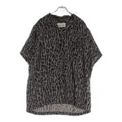 WACKOMARIA　レオパード柄 半袖シャツ WACKO MARIA/LEOPARD HAWAIIAN SHIRT（BLUE）［レオパード