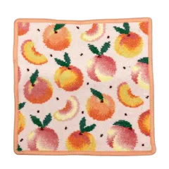 ラブラリーバイフェイラー　ハンカチポーチ3点セット　ピーチストロベリーレモン ラブラリーバイフェイラー ハンカチポーチ3点セット ピーチ