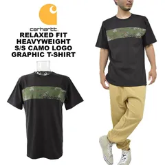 carhartt カーハート カモ柄Tシャツ 半袖T 海外限定 希少