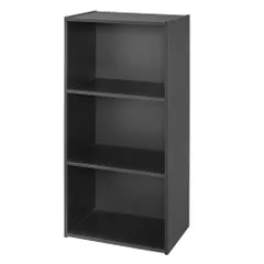 【新着商品】アイリスオーヤマ 棚 本棚 カラーボックス 3段 収納ボックス テレビ台 収納ケース コスメ収納 おしゃれ 収納ラック 13色 幅41.5×奥行29×高さ88cm ブラック CX-3