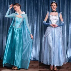 アナと雪の女王 エルサのサプライズ アナ ドレス 衣装 大人 アナ雪 即納 ディズニー アナと雪の女王/エルサのサプライズ Dハロ