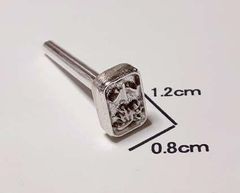 【焼印】　小池（隷書体）　1.2ｃｍｘ0.8ｃｍ