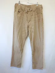 ◇ Θ EDWIN エドウィン ストレッチ ER007 ジャージーズ パンツ サイズXL ブラウン系 メンズ E  【1507230007612】