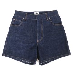 美品△PRADA プラダ 2021年製 P454F シルク100％ トライアングルロゴ  