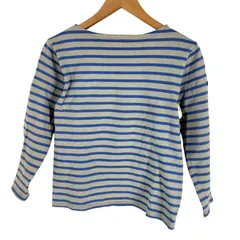 セントジェームス SAINT JAMES フランス製 ボーダー バスクシャツ カットソー レディース 表記無 