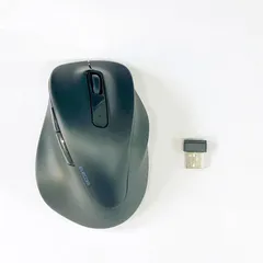 I【HY】O【中古】【ジャンク品】ELECOM エレコム ワイヤレスマウス 2.4GHz EX-G 5ボタン Mサイズ ブラック M-XGM30DBSKBK[送料無料(一部地域を除く)]HY002