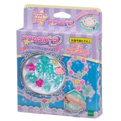 Acce Cruller Crystal Jewelry Set (C63 ST Mark Certified) - Ages 6 and Up - Toy, Accessory, Bead Accessory, Making Toy - Epoch Co., Ltd.