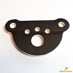 スーパーカブ リトルカブ バーハン バーハンドル 8mm厚 ステンレス製 プレート のみ  カスタム用 ホンダ b004 【オリジナル】【Dream-Japan】【送料無料】のサムネイル
