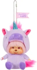★新品★　セキグチ しなこ×モンチッチ SS顔でかキーチェーン ユニコーン