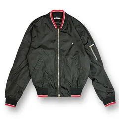 国内正規 Dior HOMME 17AW Zip Up Bomber Jacket ジップアップボンバージャケット ブルゾン アウター ディオールオム 733C408A3962 ブラック 44 73761A5のサムネイル