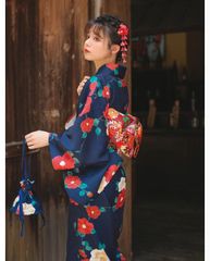 浴衣 レディース 可愛い　 浴衣＋手袋＋靴下+襟芯　花火大会 夏祭り 女性用 女性浴衣 ゆかた