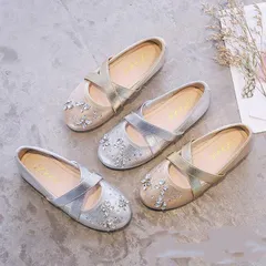 内寸17.6cm-23.1cmフォーマルシューズ子供靴 ピアノ発表会 靴 キッズ 女の子 ダンス靴カジュアル シューズ 結婚式 パーディー 七五三 入学式 セレモニー