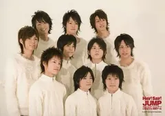 【中古】生写真(ジャニーズ) Hey! Say! JUMP/集合(10人)/横型・目線右上・セーター白・「デビュー＆ファーストコンサート!いきなり!In東京ドーム」/公式生写真