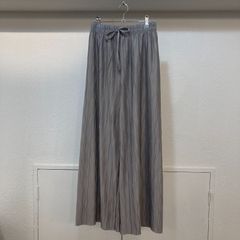 コカ coca 【フリーサイズ】ウェーブプリーツパンツ 01-201014001-80