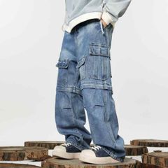 Feng Chen Wang デニムカーゴショートパンツ - メルカリ