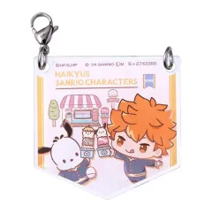 【中古】キーホルダー 日向翔陽・ポチャッコ アクリルチャーム 「ハイキュー!!×サンリオキャラクターズ アクリルあそーと」