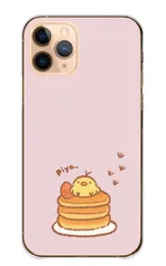 iPhone 17 Pro ケース カバー アイフォン17プロ スマホケース ハードケース ひよこ ヒヨコ パンケーキ ホットケーキ スイーツ お菓子 ほのぼの ゆるい 可愛い かわいい カラー05