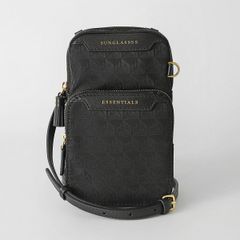 未使用 ANYA HINDMARCH クロスボディバッグ 黒 金 - メルカリ