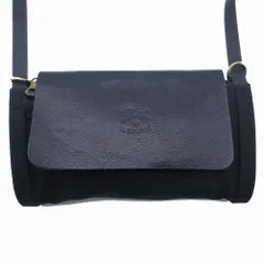 極美品✨ イルビゾンテ ショルダーバッグ サコッシュ キャンバス生地 染色生地 極美品✨ イルビゾンテ ショルダーバッグ サコッシュ キャンバス